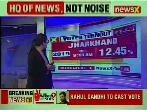 Congress President Rahul Gandhi casts his vote Lok Sabha Elections 2019 Phase 6 voting