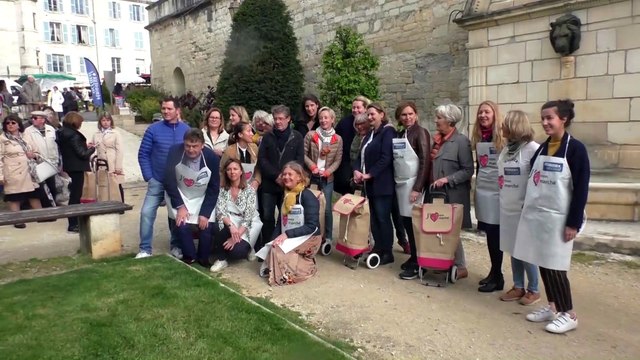Luana Belmondo, marraine de l'opération j'aime mon marché