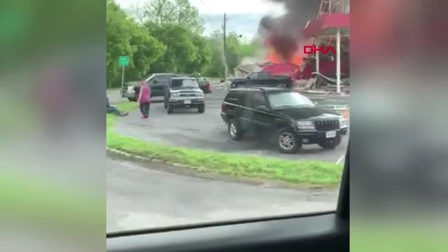 Dha Dış ? ABD'de Akaryakıt İstasyonunda Patlama 3 Ölü, 4 Yaralı
