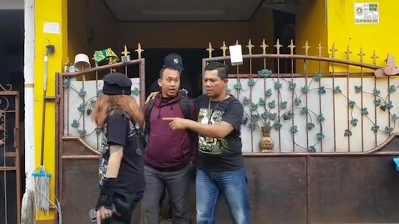 Detik-detik Penangkapan Pengancam Penggal Kepala Jokowi