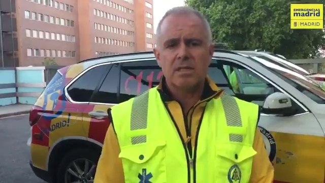SAMUR explica la asistencia a un herido por arma blanca en San Isidro