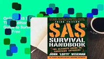 Online SAS Survival Handbook, Third Edition: The Ultimate Guide to Surviving Anywhere  For Free
