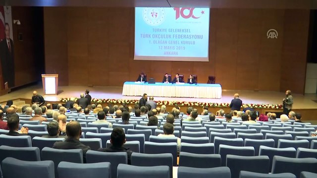 Türkiye Geleneksel Türk Okçuluğu Federasyonu'nun 1. Olağan Genel Kurulu - Bakan Kasapoğlu - ANKARA