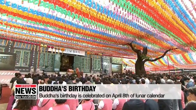 Koreans celebrate Buddha's 2,563rd birthday