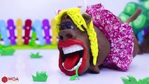 CLAY MIXER: GIRLY MAKEUP COLORS MAKEOVER  Play Doh Cartoons