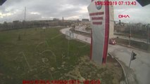 Burdur Üniversiteli İrem'in Öldüğü Kaza, Güvenlik Kamerasında