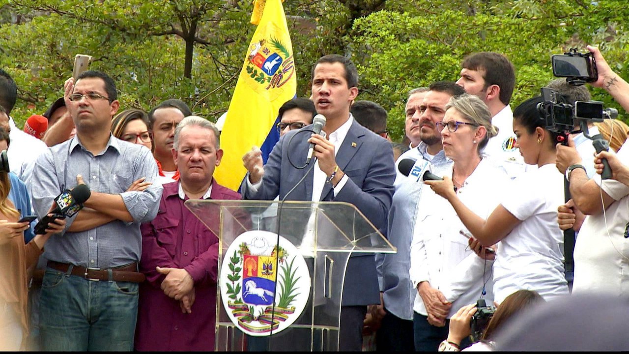 Venezuela's Guaido ‘to seek US military support’ in bid to topple Maduro