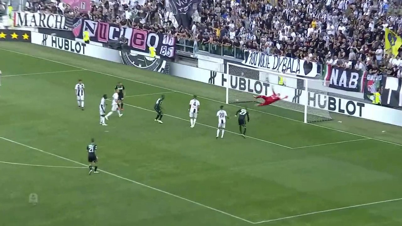 Juventus 2-1 Sassuolo|Ronaldo scores first juventus goals.