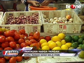 Masuki Bulan Ramadan, Harga Pangan Mulai Stabil