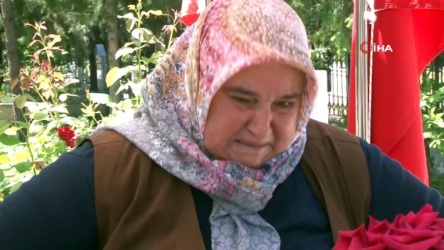 Şehit annesi yürekleri dağladı: 'Ölmek benim hakkımdı o bana gelecekti ben ona geldim'