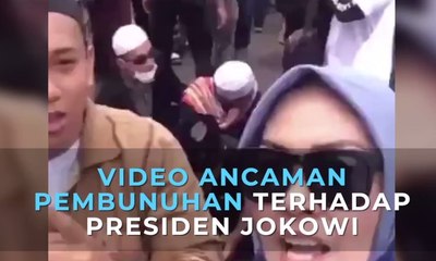 Video Ancaman Pembunuhan terhadap Presiden Jokowi Viral