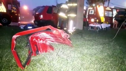 Grave colisão deixa cinco pessoas ferida no Alto Alegre