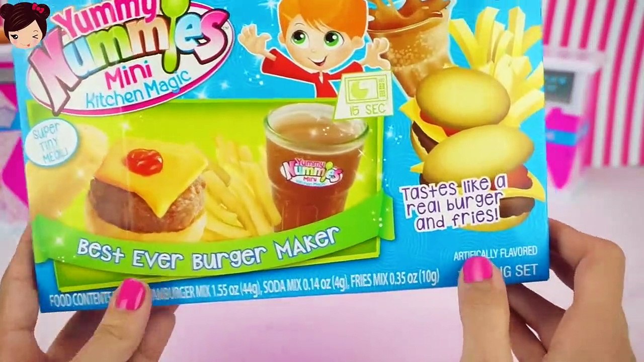 Juguetes Raros de Comida en Polvo - Hamburguesas, Tacos, Nuggets, Cupcakes - Yummy Nummies