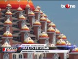 Masjid Unik dengan 99 Kubah Tampung 15 Ribu Jemaah
