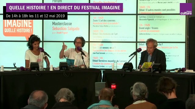 Quelle histoire ! Emission en direct du Festival Imagine à Beaubourg