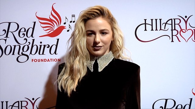 Chloe Lukasiak The Red Songbird Foundation Launch Red Carpet