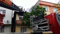 Ümraniye'de ev yangını - İSTANBUL