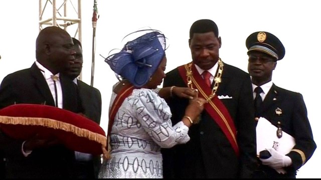 Benin elections: Protesters call for president to resign