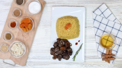 سفرة رمضان| طريقة عمل الكبدة بالمشمشية