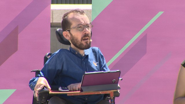 Echenique: A los poderosos les preocupa que entremos en Gobierno-. Firma: