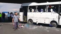 D100'de Feci Kaza! Midibüs ile Ticari Araç Çarpıştı: Ölü ve Yaralılar Var