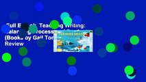 Full E-book  Teaching Writing: Balancing Process and Product (Books by Gail Tompkins)  Review