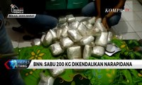 BNN: Sabu 200 Kg di Bekasi Dikendalikan Narapidana