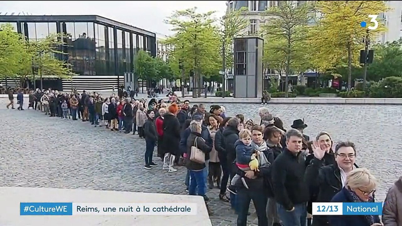 Culture : une nuit à la cathédrale de Reims