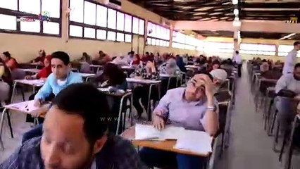 شاهد رئيس جامعة أسيوط يتابع امتحانات "خدمة اجتماعية وطب"
