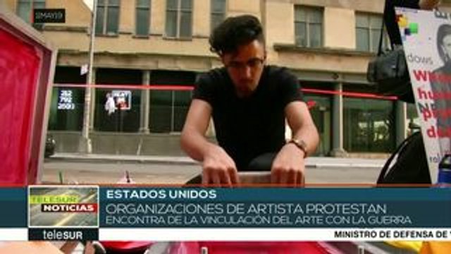 EE.UU: artistas rechazan vinculación del arte con negocio de armas