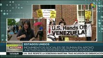 Activistas se suman a la defensa de la embajada de Vzla en Washington