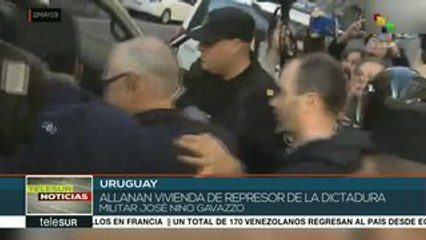 Allanan domicilio de represor de la dictadura en Uruguay