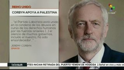 Protestan en Reino Unido en solidaridad con Palestina