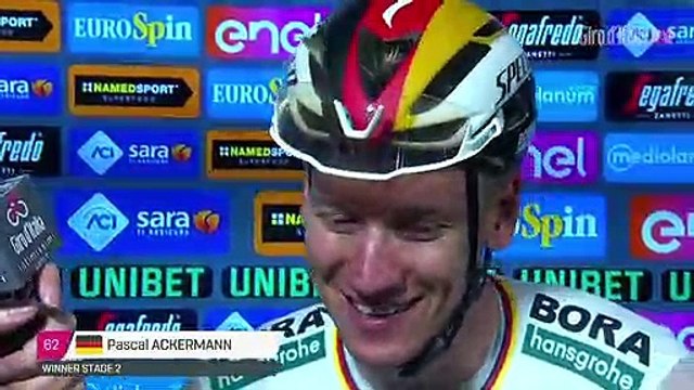 Giro d'Italia 2019 | Stage 2 | Pascal Ackermann Interview