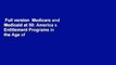 Full version  Medicare and Medicaid at 50: America s Entitlement Programs in the Age of