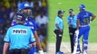 IPL 2019 Final: Kieron Pollard misbehaves with umpire in Dwayne Bravo's over | वनइंडिया हिंदी