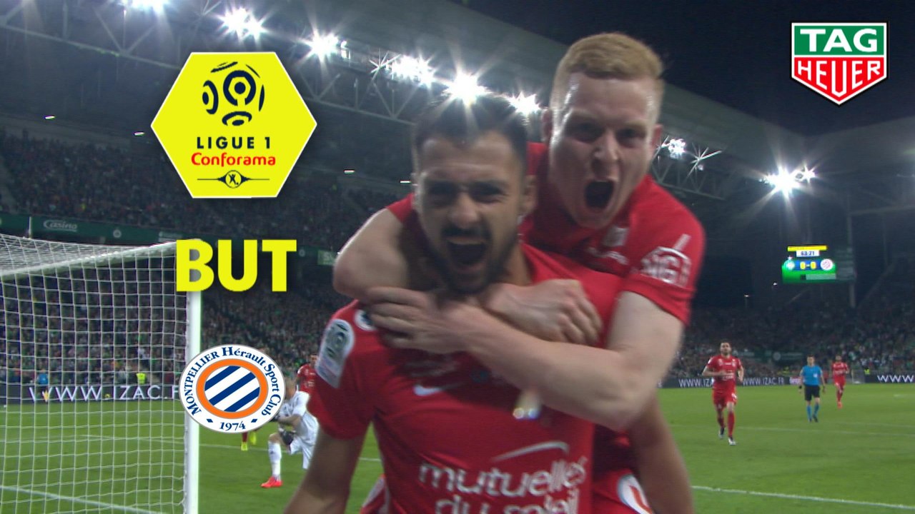 But Gaëtan LABORDE (64ème) / AS Saint-Etienne - Montpellier Hérault SC - (0-1) - (ASSE-MHSC) / 2018-19
