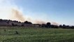 Incendie à Marignane : la fumée reste visible !