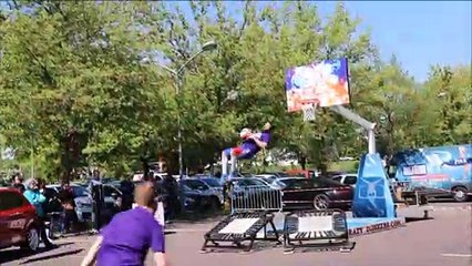 Grosse ambiance sur la fan zone de l'Elan Chalon