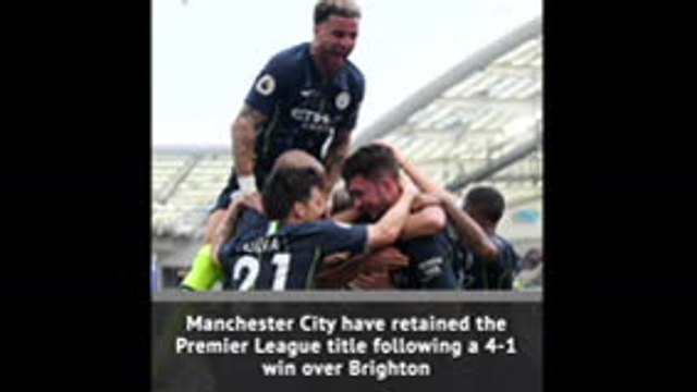 BREAKING: Manchester City retain Premier League title