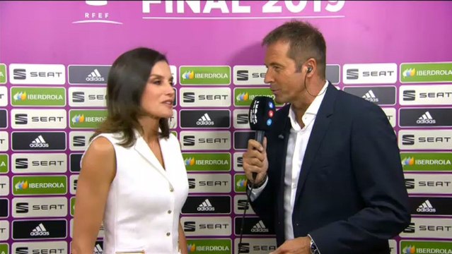 La reina Doña Letizia: “Es importante que las instituciones y la sociedad apoyen el deporte femenino en España”