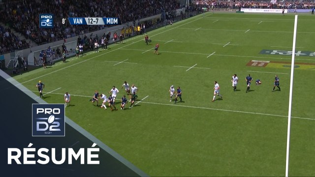 PRO D2 - Résumé Vannes-Mont-de-Marsan: 50-10 - Barrages - Saison 2018/2019