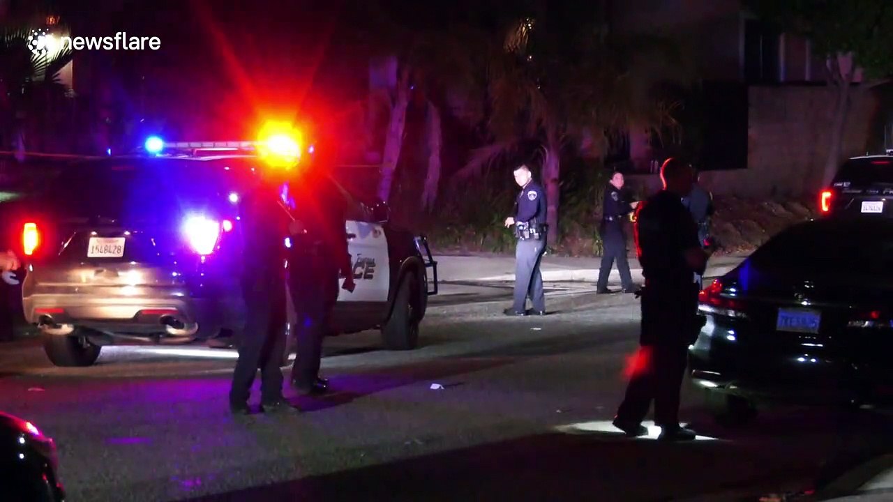 Three teenagers shot at house party
