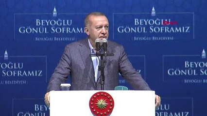 Cumhurbaşkanı Erdoğan Taksim Meydanı'ndaki İftar Programında Konuştu