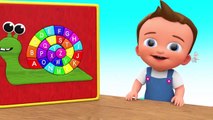 Learn Alphabets with Baby - Alphabets Song for Children - Kids Learning Snail Toy ABC Song Education