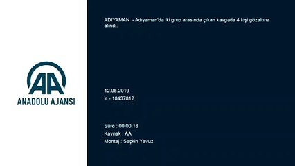 Adıyaman'da kavgaya biber gazlı müdahale