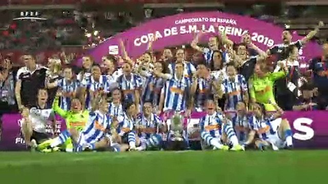 La Real Sociedad estrena palmarés tras ganar la Copa de la Reina