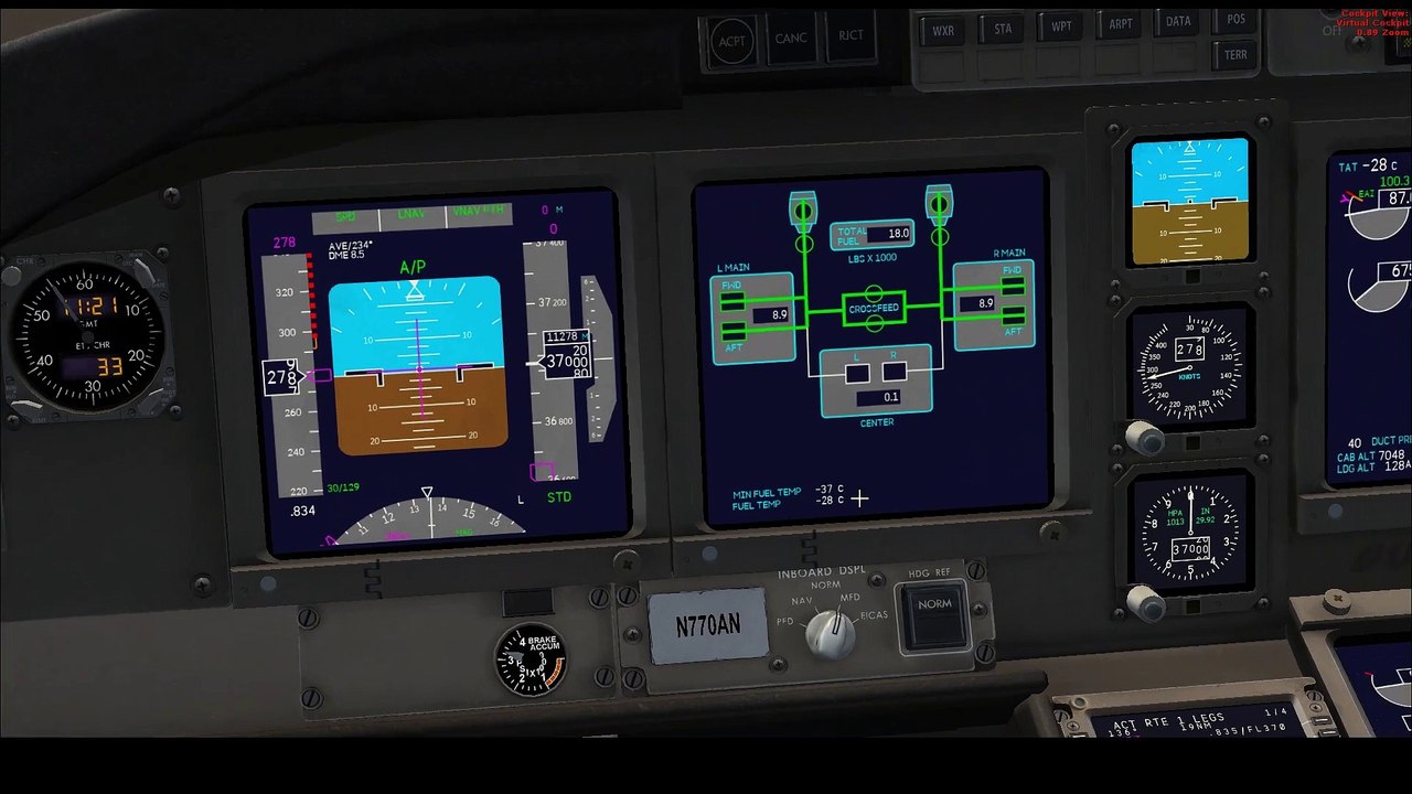777 Full Flight P2 (FSX: SE)