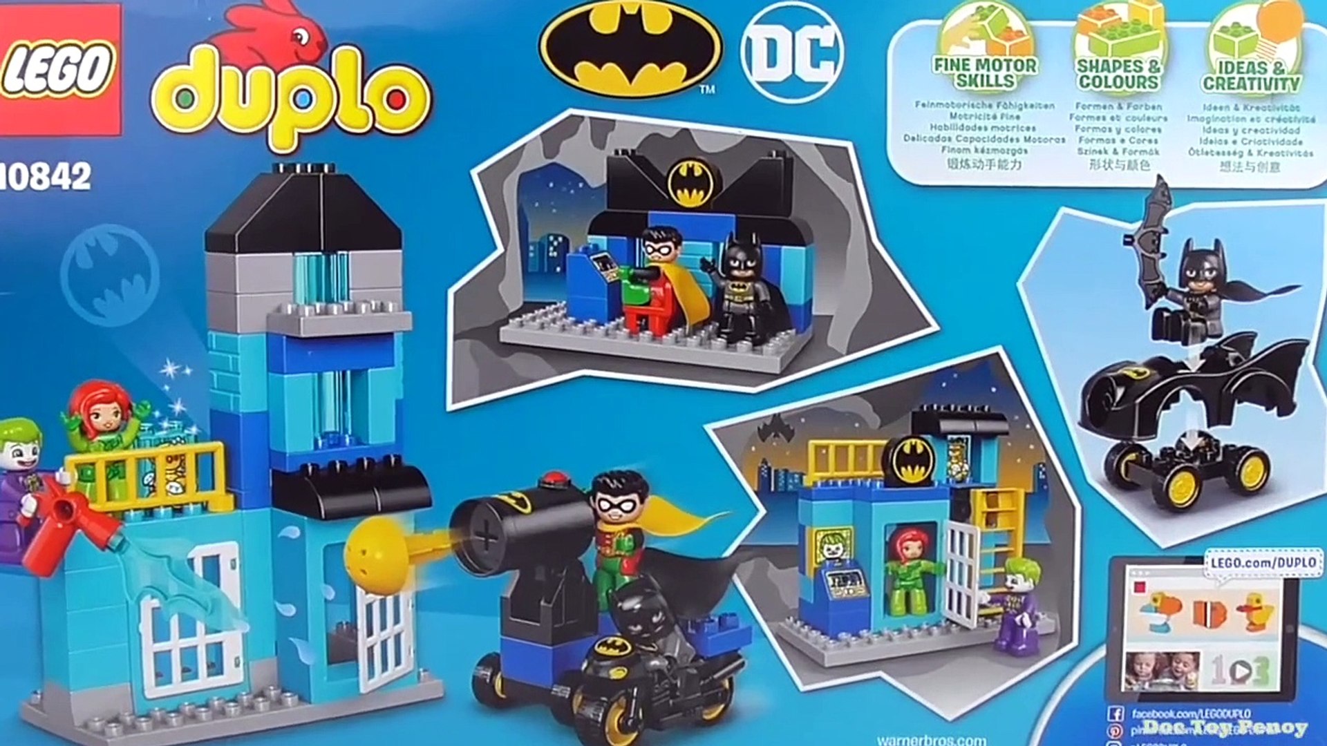 LEGO DUPLO Batcave Challenge (10842) - Toy Unboxing and Build - video  Dailymotion