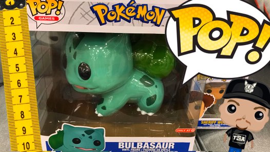 POKEMON BULBASAUR FUNKO POP 10 INCH FUNKO POP TARGET EXCLUSIVE DETAILED LOOK REVIEW - PIKACHU DETECT